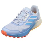 adidas Terrex Agravic Flow 2 Womens Running Trainers in Blue - 7.5 UK