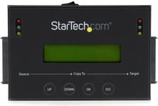 StarTech Standalone 2.5"/3.5” SATA Hard Drive Duplicator w/ Multi HDD/SSD Image Backup Library (SATDUP11IMG)