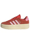 adidas Femme VL Court Bold Shoes Chaussures, Bright Red/Bliss Pink/Cloud White, 42 EU