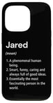 iPhone 13 Pro Jared Name Definition Funny Dictionary Case