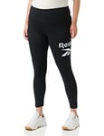 Reebok Identity Big Logo Cotton Legging Black Female Training Tights