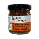 Les Folies Fromages Aprikos-, Kummin- & Apelsinskalsmarmelad 45g