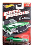 HOT WHEELS FAST &amp; FURIOUS  '72 FORD GRAN TONIRO SPORT 4/10 HNR94