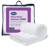 Silentnight Deep Sleep Ultimate 1000 Mattress Topper -Double