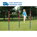 Hudora Fabian Bar Set Outdoor Activity Gymnastics Sport Exercise Kids Fun Game