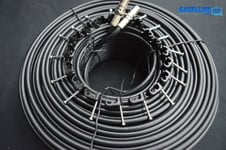 30m Twin Shotgun Coax Satellite Coaxial Cable Lead For Sky+ Plus HD TV Freesat