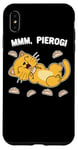 iPhone XS Max Cat dreaming about Pierogi Polska Polish Food Mmm Pierogi Case