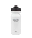 ZEFAL Sense Pro 65 Blanc Bidon Velo - Gourde Velo Route et VTT Légère et Étanche - Fabriqué en France - 79 g, 650 ml