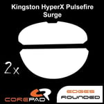Corepad Skatez Kingston HyperX Pulsefire Surge Souris Pieds Patins PTFE Téflon
