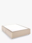 John Lewis Non Sprung 2 Drawer Storage Upholstered Divan Base, Double