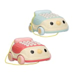 Baby Telephone Toy Cartoon Chick Mini Electric Child Early Education Phone Car T