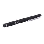 Stilfuld Stylus Pen til iPhone / iPad / Samsung - Sort