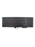 Lenovo - notebook replacement keyboard - with Trackpoint - Nordic - Bærbar tastatur - til udskiftning - Nordisk - Sort