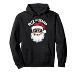 Rizz The Season Funny Christmas Xmas Santa Claus Rizzler 24 Pullover Hoodie