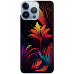 Coque pour Iphone 11 PRO tropical jaune Fleur