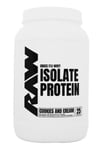 Raw Nutrition - Isolate Protein, Cookies and Cream - 900g