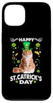 Coque pour iPhone 13 Maine Coon Cat Happy St Catricks Day St Patricks Day Cats