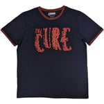 The Cure Unisex Ringer T-Shirt: Logo (Large)