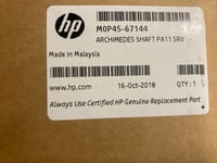 NEW HP M0P45-67144 Archimedes Shaft PA11 SRV JET FUSION 3D PRINTER VARIOUS