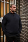 Half Zip Knitted Jumper