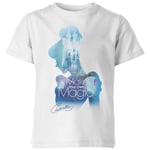 T-Shirt Enfant Disney Silhouette Princesse Cendrillon - Blanc - 3-4 ans