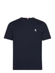 Tommy Hilfiger Monogram Imd Tee Marinblå