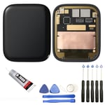 ECRAN LCD +VITRE TACTILE  APPLE WATCH SERIE 7 45 MM 1,9" OUTILS COLLE