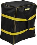 Golf Trolley Storage Bag Black Color Nylon Material 3 Number of Dividers