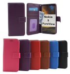 New Standcase Wallet Nokia 9 PureView (Svart)