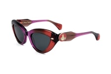 Lunettes de Soleil Vivienne Westwood VW5053 136 GLOSSPINK/AMBER 53/21/140 Femme