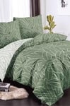 Leaf Print Printed Duvet Cover Set