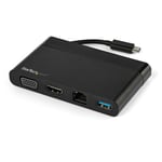 STARTECH USB C MULTIPORT ADAPTER W/ HDMI VGA - MAC/WINDOWS/CHROME 1XA ACCS