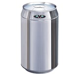 Poubelle de cuisine automatique 30L CAN en acier INOX forme canette avec seau