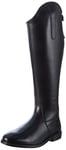 HKM Bottes d'équitation Homme Italy Soft Cuir Courte/Large M Noir - Noir