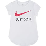 Nike T-Shirt pour Fille Blanc 36F245001