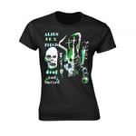 Alien Sex Fiend Womens/Ladies Dead And Buried Skinny T-Shirt - XL