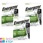 6 Energizer Batterie Rechargeable Puissance Plus AAA HR03 1.2V 700mAh 2BL Neuf