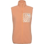 Kari Traa Rothe Fleece Vest Dame - Oransje - str. M