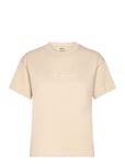 Aim´n Serif Boxy T-Shirt Beige