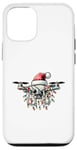 Coque pour iPhone 12/12 Pro Drone Pilot Quadcopter RC Chapeau de Noël