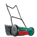 Bosch Lawn and Garden Lawn Mower AHM 38 G (for Small Areas; Environmentally Friendly, Petrol-Free and Electric-Free; Cutting Width: 38cm; Cutting Height: 15-50mm; Weight: 6.7kg; in Carton Packaging)