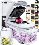 Vegetable Chopper Vegetable Cutter Mandoline Vegetable Slicer - Veggie Onion Sal