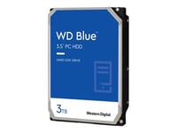 WD Blue WD30EZRZ - Disque dur - 3 To - interne - 3.5" - SATA 6Gb/s - 5400 tours/min - mémoire tampon : 64 Mo