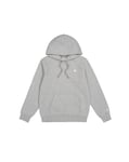 Champion Women's Legacy Basics W Powerblend Fleece Hooded Sweatshirt, Light Grey Melange, XL