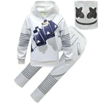 Marshmallow Kids Halloween DJ Cosplay kostym 140