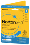 Norton NORTON 360 Deluxe 3 Device, 1 year auto-renew subscription