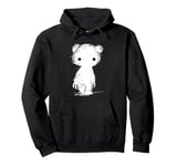 Gloomy Bear Naughty Grizzly White Shadow Abstraction Anime Pullover Hoodie