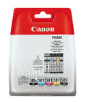 Canon PGI-580XL & CLI-581 Ink Cartridge, For Pixma TS6351, TS8150, TS8151 TS8152