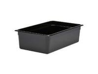 Kantine Cambro 1/1Gn 19,5L 53X32,5X15cm Polykarbonat Sort,1 Stk.