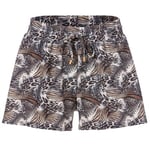 Trofe Mix Bikini Wildlife Swimwear Shorts Svart mönstrad 48 Dam